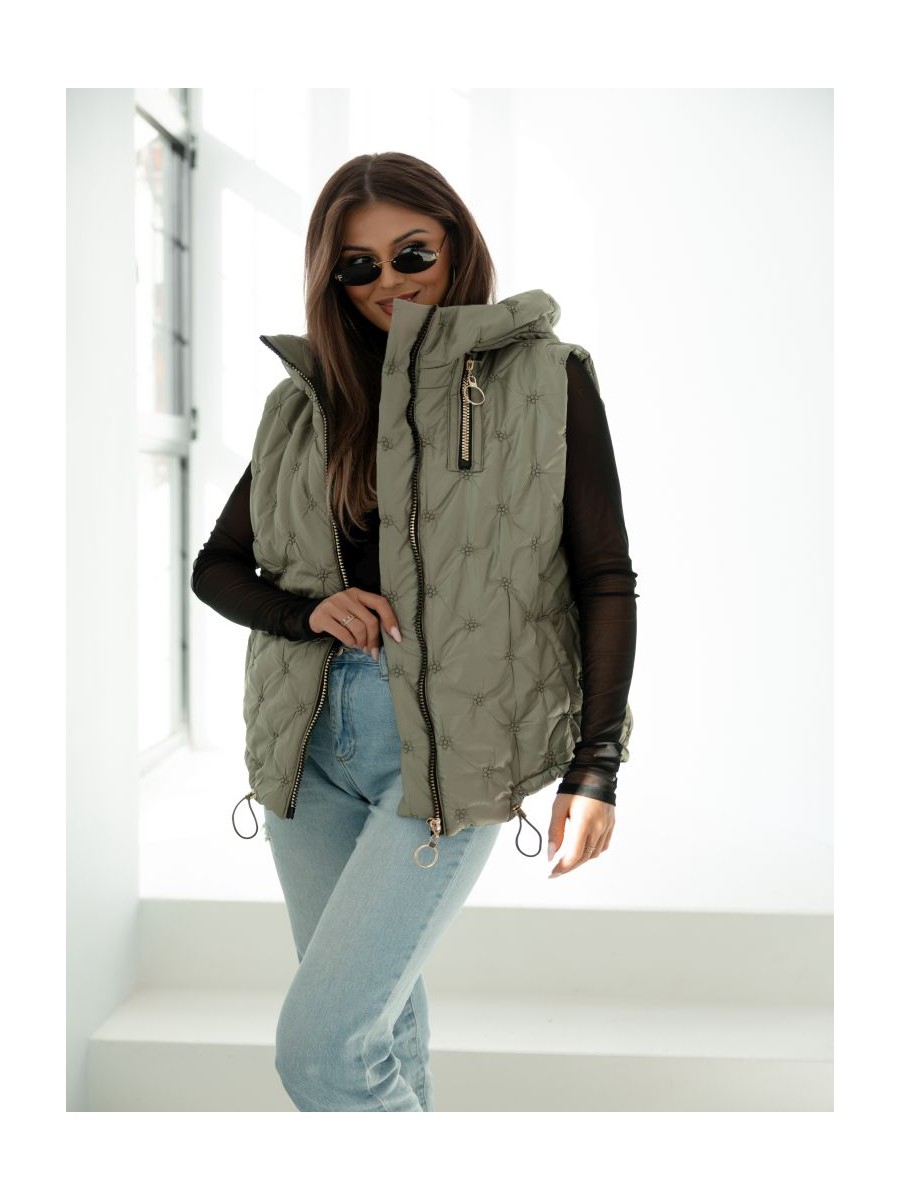 Kamizelka Daisy - khaki