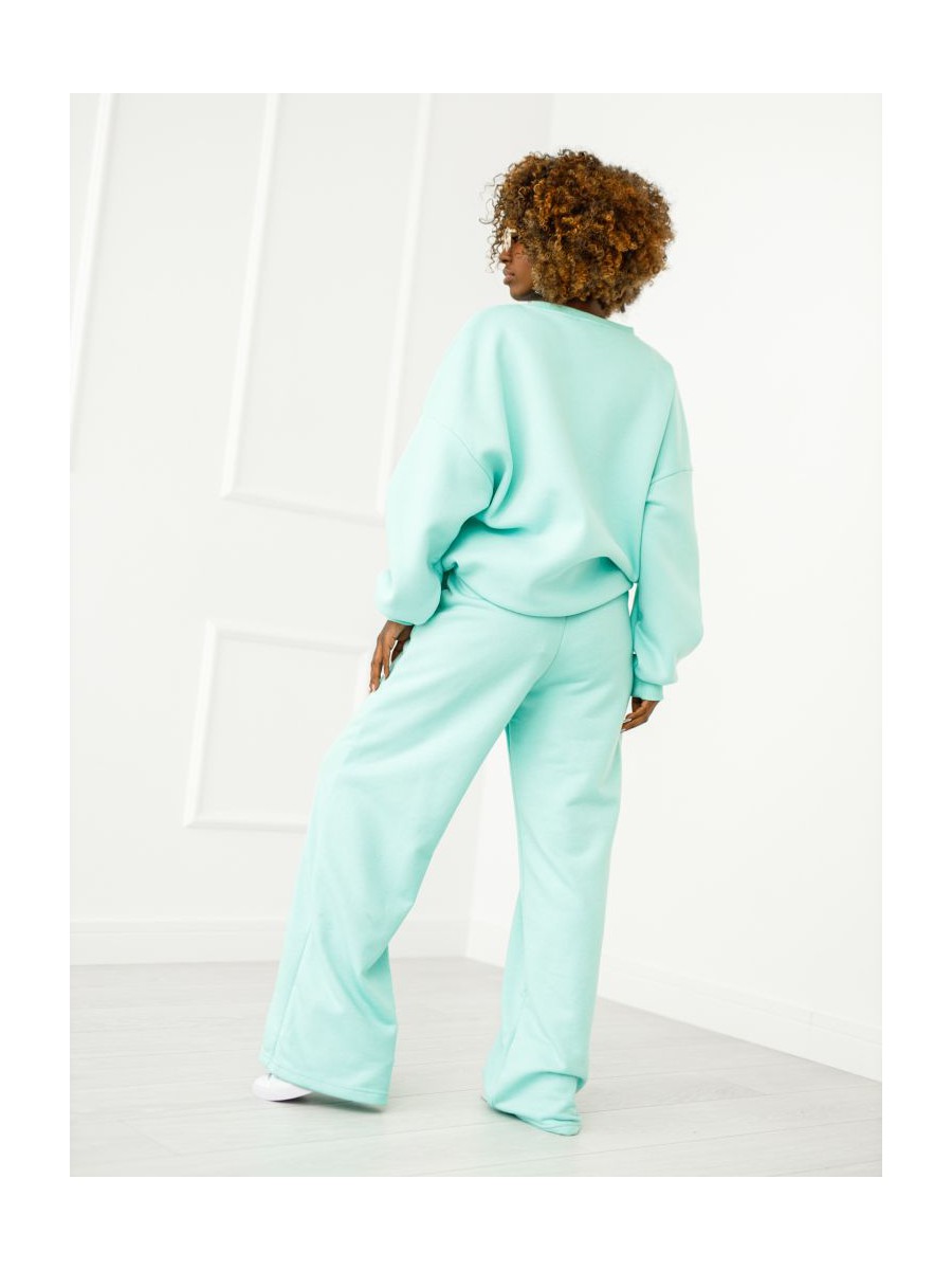 Bluza Heart z wyciętym sercem - mięta