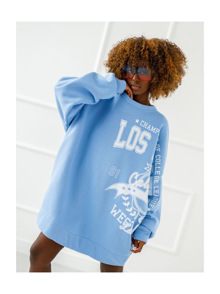 Bluza Los Angeles - Niebieska