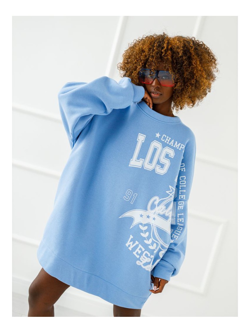 Bluza Los Angeles - Niebieska