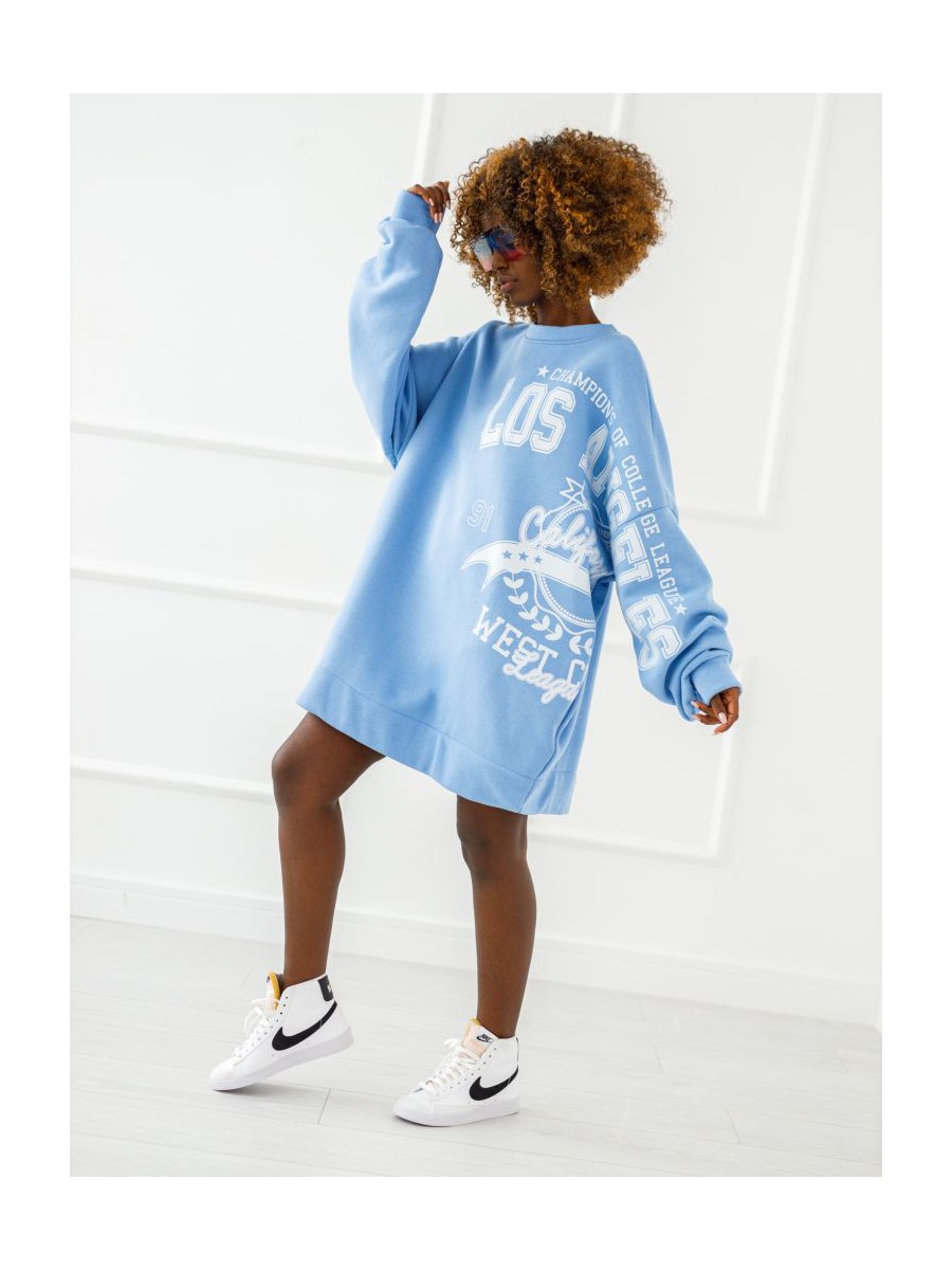 Bluza Los Angeles - Niebieska