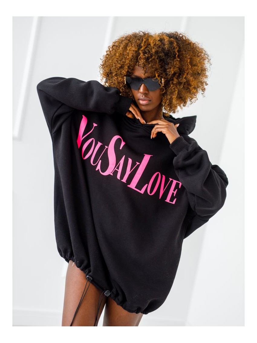 Bluza You Say Love - Czarna