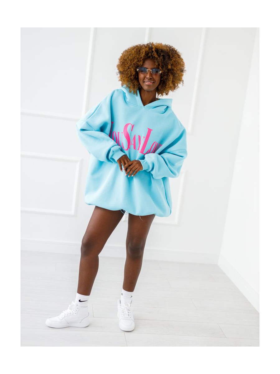 Bluza You Say Love - Błękit