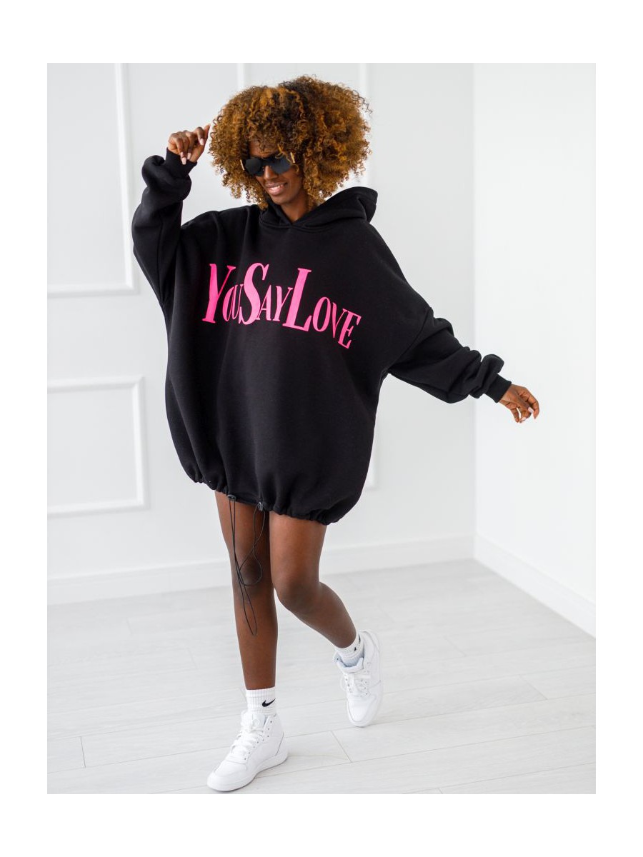 Bluza You Say Love - Czarna