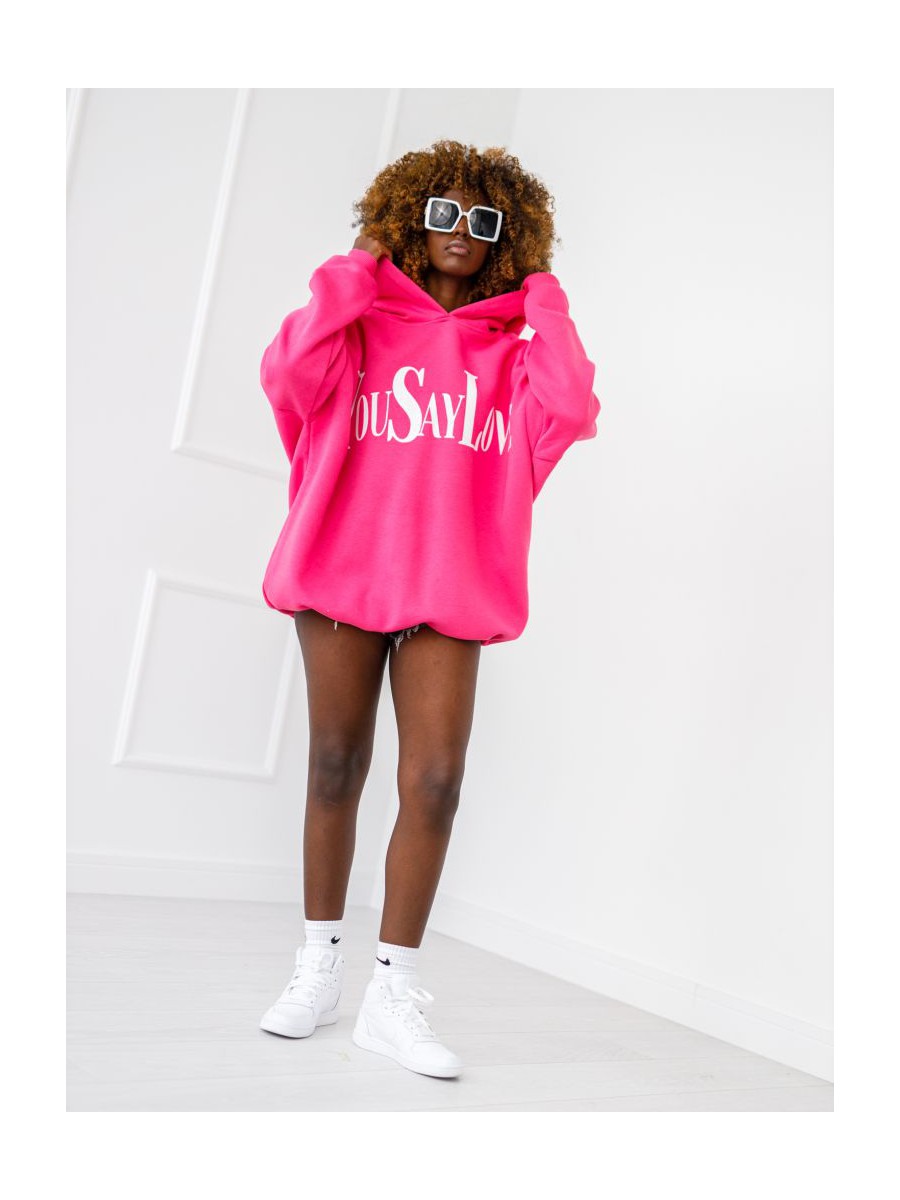 Bluza You Say Love - Różowy